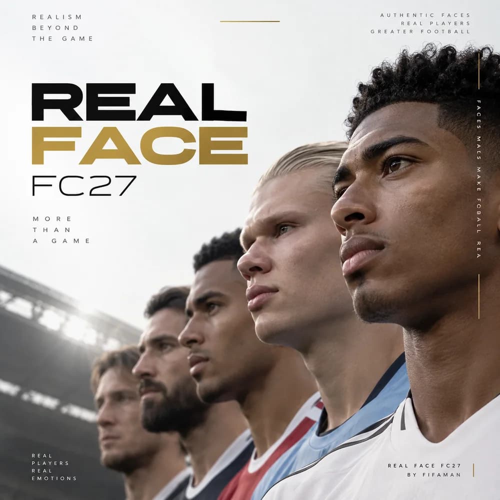 Real Face for FC 27 — real faces by FIFAMAN