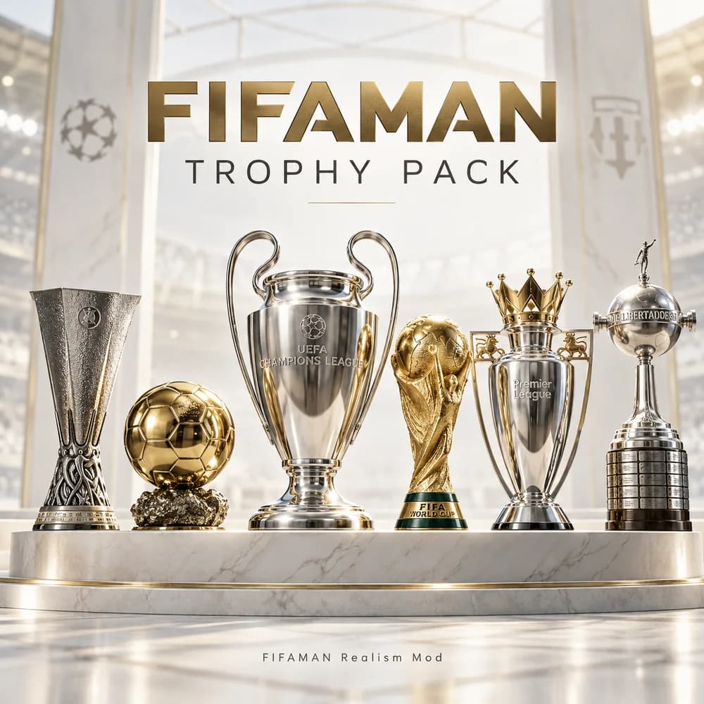 FIFAMAN Trophy Pack — 33 trophies for FC 27