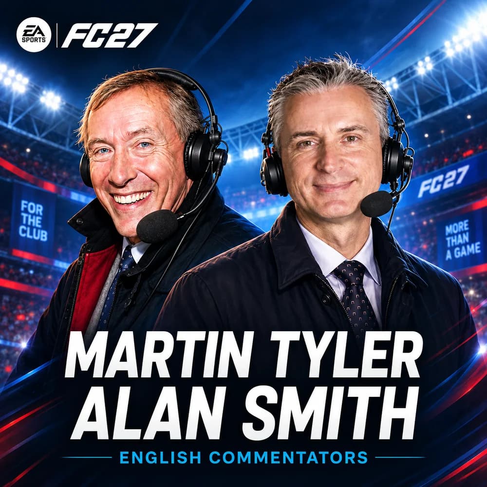 Martin Tyler and Alan Smith — English commentary for FC 27